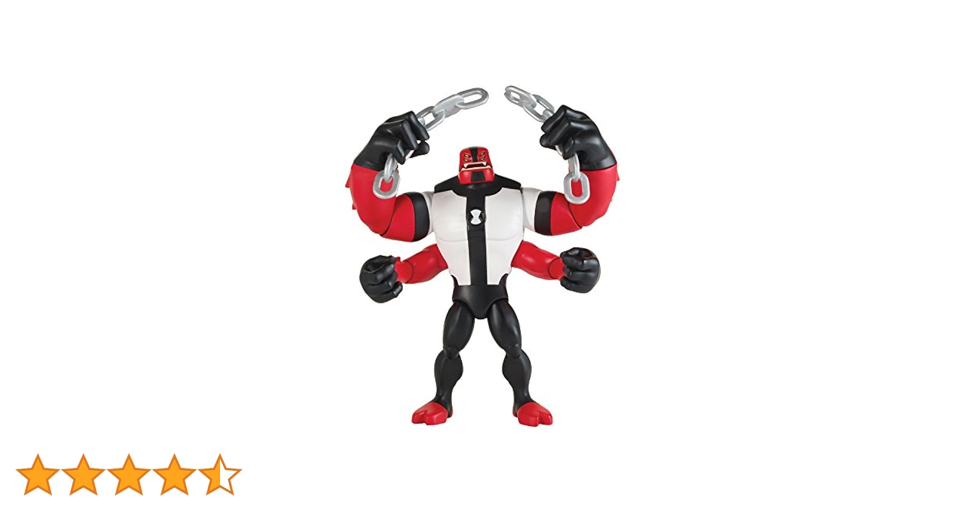 Ben 10 Four Arms Basic Action Figure : Amazon.co.uk: Toys
